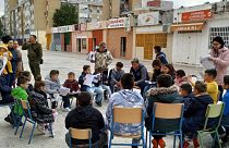 A literary gathering for children organised by Biblioteca Fantasia. 