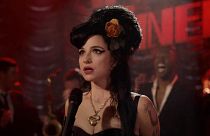 Screenshot from the upcoming Amy Winehouse biopic 'Back to Black'