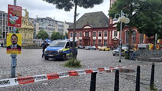 Police in Mannheim, Germany