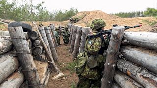 Fearing Russian invasion Estonia's civilians heed their country's call to arms