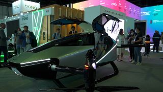 Flying car on display at GITEX