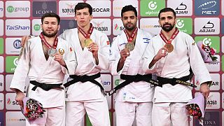 1. ARBUZOV Timur (AIN) 2. BOLTABOEV Sharofiddin (UZB) 3. MUKI Sagi (ISR) 3. TATALASHVILI Nugzari (UAE)