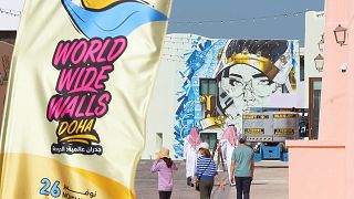 Visual arts all over Qatar, from painted murals to the 5th International Art Festival