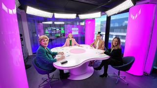 Méabh Mc Mahon with guests Maria João Rodrigues, Marta Mucznik and Sandra Pasaric 