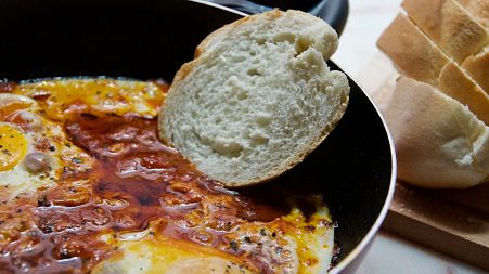 Heavenly or hell? Eggs purgatory, Napoli style  