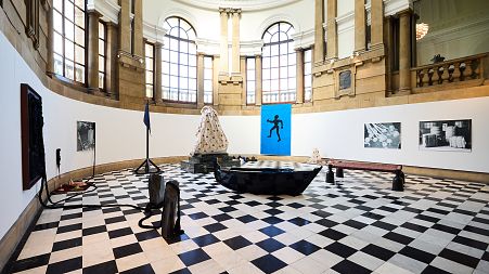 Installation image of Where it Began by Osman Yousefzada, Cartwright Hall Art Gallery, 3 May – 13 October 2024, presented by Bradford 2025 UK City of Culture.