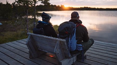 Sunrise swims in ancient bogs: How Estonians are logging off from their tech-savvy lives?