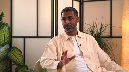 Sudanese political cartoonist and rights activist Khalid Albaih interviewed in The Dialogue, Doha, Qatar, 27/07/23