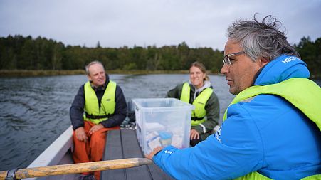 Scientists in Sweden are tracking sources of methane, a climate-warming gas with no colour or smell