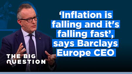 Barclays Europe CEO Francesco Ceccato on The Big Question live in Brussels.