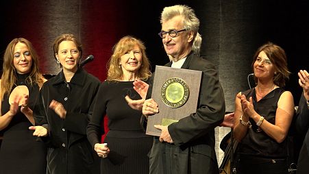 'It's the source of cinema': German filmmaker Wim Wenders honoured at Lyon's Festival Lumière